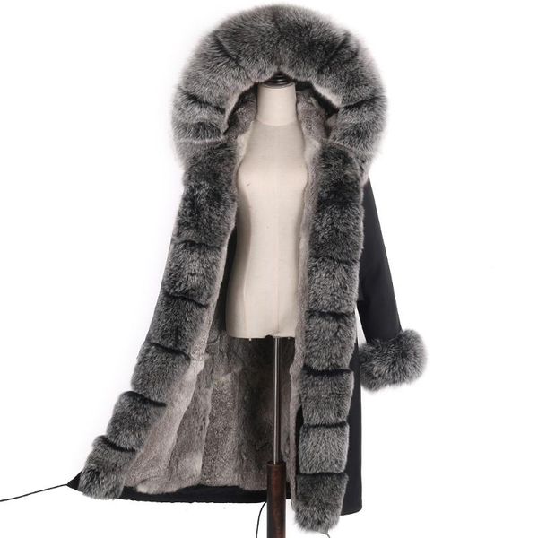 women's fur & faux 7xl waterproof real natural coat liner jacket parka with big large collar thick warm, Black
women's fur & faux 7xl waterproof real natural coat liner jacket parka with big large collar thick warm, Black