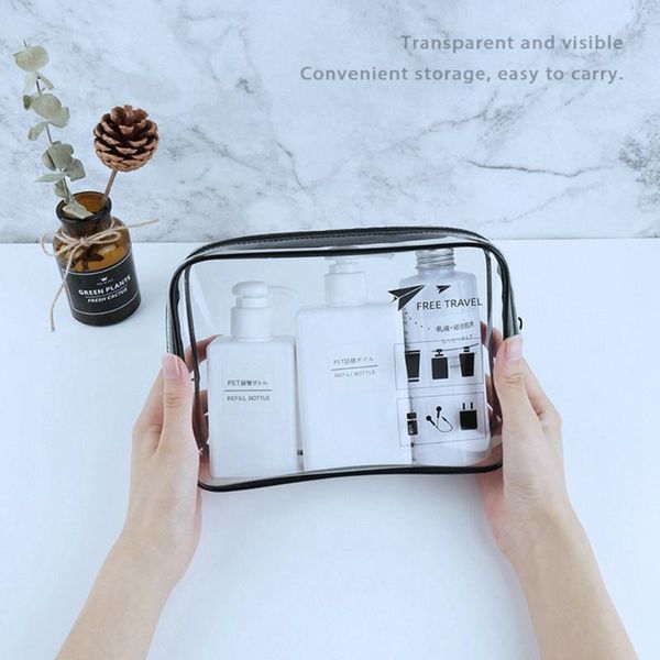 storage boxes & bins 3 colors transparent pvc makeup bags travel toiletry clear waterproof bag beautician cosmetic wash home organizer
storage boxes & bins 3 colors transparent pvc makeup bags travel toiletry clear waterproof bag beautician cosmetic wash home organizer