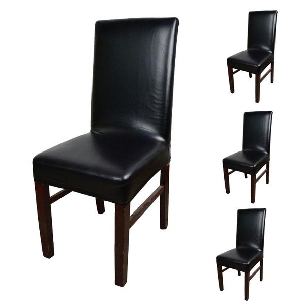 chair covers 4pcs stretch dining solid pu leather waterproof seat cover slipcover for home party wedding decoration
chair covers 4pcs stretch dining solid pu leather waterproof seat cover slipcover for home party wedding decoration