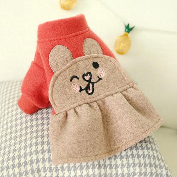 dog apparel pink dress pet cute little princess autumn winter warm costume for small puppy fashion skirt
dog apparel pink dress pet cute little princess autumn winter warm costume for small puppy fashion skirt