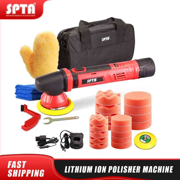 spta 3inch & 4inch car machine with 12v 2.0ah lithium battery variable speed dual action polisher waxing power tool
spta 3inch & 4inch car machine with 12v 2.0ah lithium battery variable speed dual action polisher waxing power tool