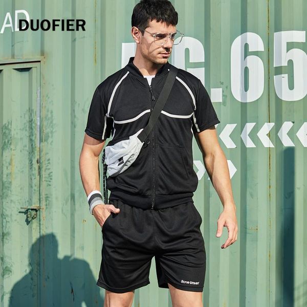 men's tracksuits 2021 breathable casual suit men summer zipper fitness drying climbing sleeve sport set mens running comfortable spring, Gray
men's tracksuits 2021 breathable casual suit men summer zipper fitness drying climbing sleeve sport set mens running comfortable spring, Gray
