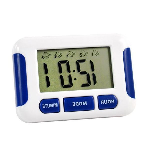 200pcs dhl alarm clock timer 5 groups noisy bell 12/24 hours countdown multi kitchen home house lab wholesale
200pcs dhl alarm clock timer 5 groups noisy bell 12/24 hours countdown multi kitchen home house lab wholesale
