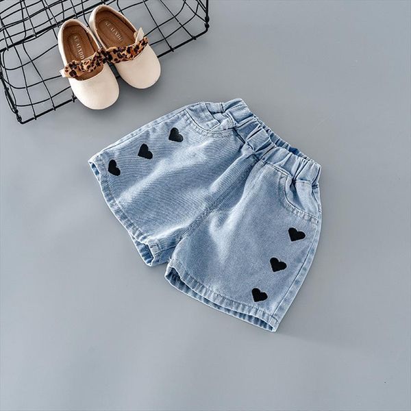 summer toddler children girls clothes baby elastic band love denim shorts for kids clothing outfit all match, Black
summer toddler children girls clothes baby elastic band love denim shorts for kids clothing outfit all match, Black