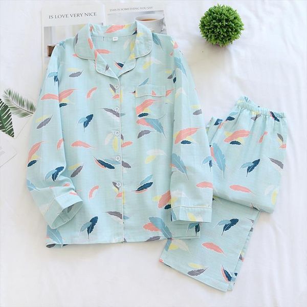 spring summer style 100% women sleepwear pajamas set long sleeved two piece color feather plus size home service kawaii, Black;red
spring summer style 100% women sleepwear pajamas set long sleeved two piece color feather plus size home service kawaii, Black;red