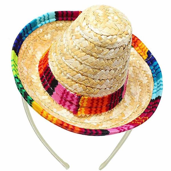 cat costumes 2pcs pet adorable hair hoops mini mexico funny hairband straw hat headdress supplies (small, random color, pattern)
cat costumes 2pcs pet adorable hair hoops mini mexico funny hairband straw hat headdress supplies (small, random color, pattern)