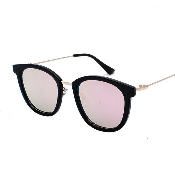 sunglasses women oversize around sunglasses brand designer pink mirror vintage metal classics luxury female shades uv400, White;black
sunglasses women oversize around sunglasses brand designer pink mirror vintage metal classics luxury female shades uv400, White;black
