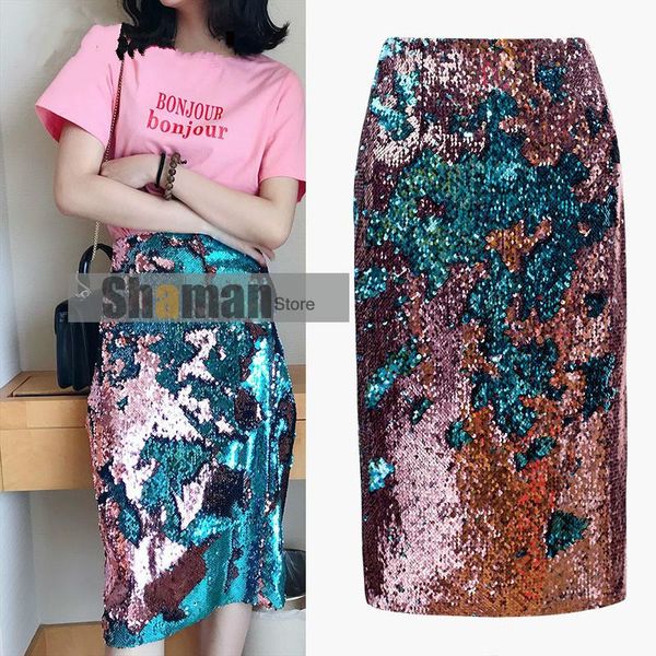 skirts luxury designer 2021 high end women spring summer bright sequin waist back split slim-fit woman midi skirt s-l, Black
skirts luxury designer 2021 high end women spring summer bright sequin waist back split slim-fit woman midi skirt s-l, Black