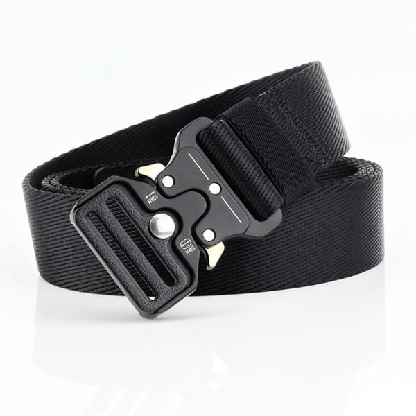waist support 3.2cm wide nylon men belt for trousers pants metal buckle outdoor working wear-resistant tactical gym accessories, Black;gray
waist support 3.2cm wide nylon men belt for trousers pants metal buckle outdoor working wear-resistant tactical gym accessories, Black;gray