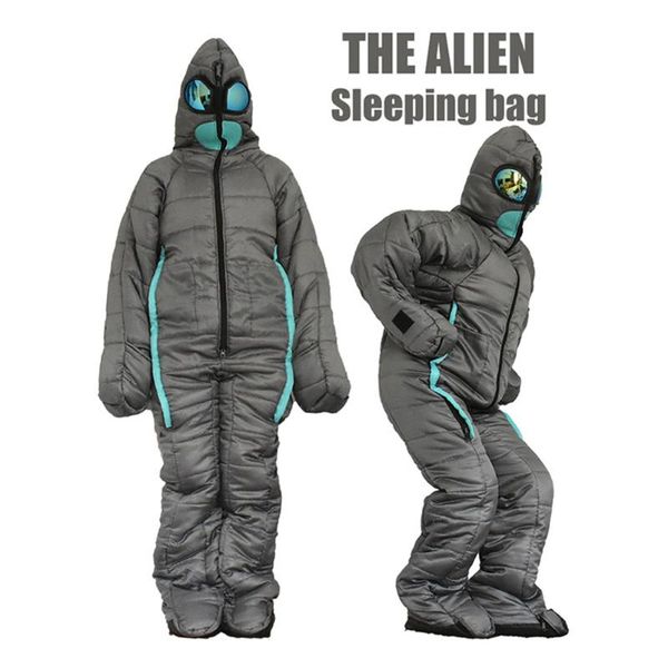 alien humanoid style camping sleeping bag walkable sleeping bag warm outdoor camping backpacking travel hiking equipment
alien humanoid style camping sleeping bag walkable sleeping bag warm outdoor camping backpacking travel hiking equipment