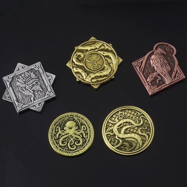 keychains cthulhu mythos necronomicon coin keychain demon vintage metal prop accessories collection gift, Silver
keychains cthulhu mythos necronomicon coin keychain demon vintage metal prop accessories collection gift, Silver