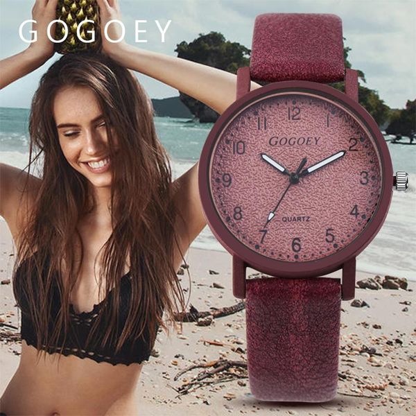 wristwatches gogoey brand watch fashion leather wristwatch women watches luxury ladies saat mujer bayan kol saati montre feminino, Slivery;brown
wristwatches gogoey brand watch fashion leather wristwatch women watches luxury ladies saat mujer bayan kol saati montre feminino, Slivery;brown