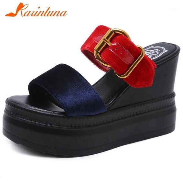 slippers karin brand female casual vacation platform wedges high heels outdoor women 2021 summer shoes1, Black
slippers karin brand female casual vacation platform wedges high heels outdoor women 2021 summer shoes1, Black