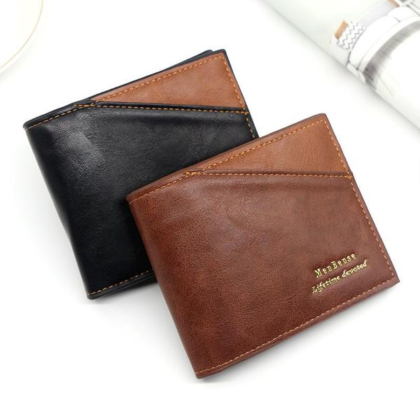 wallets classic men's wallet leisure pu stitching three fold bag multi card slot short casual, Red;black
wallets classic men's wallet leisure pu stitching three fold bag multi card slot short casual, Red;black