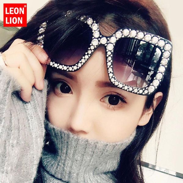 leonlion new anti-diamond square large frame sunglasses women vintage outdoor street beat sun glasses lunette de soleil femme, White;black
leonlion new anti-diamond square large frame sunglasses women vintage outdoor street beat sun glasses lunette de soleil femme, White;black