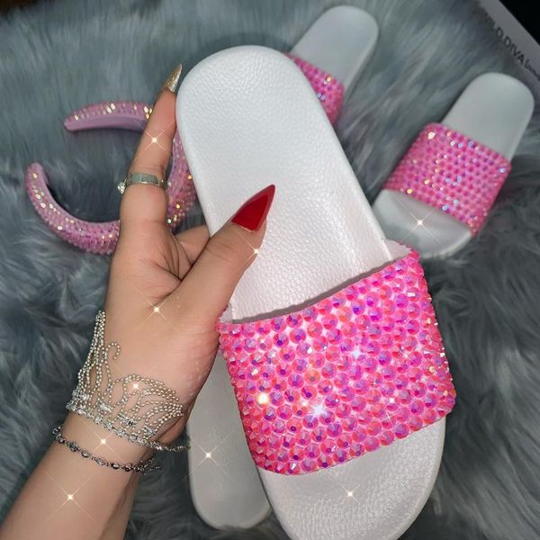 slippers 2021 summer handmade women's shoes fashion rhinestone sandals open toe outdoor plus size 41, Black
slippers 2021 summer handmade women's shoes fashion rhinestone sandals open toe outdoor plus size 41, Black