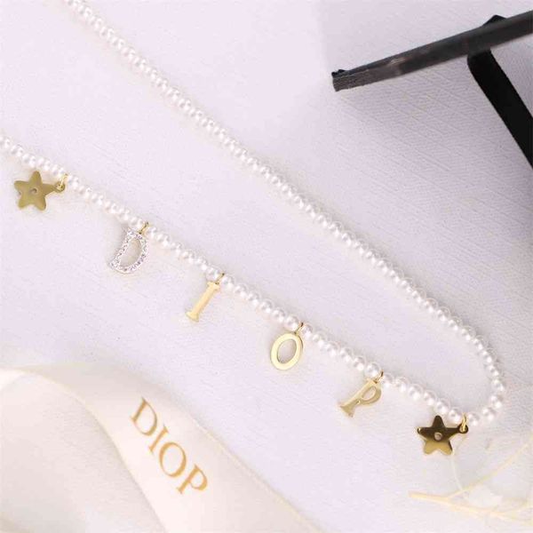 special offer 2021 luxury designer jewelry display titanium steel letter star five pointed pearl necklace clavicle chain french elegant styl, Silver
special offer 2021 luxury designer jewelry display titanium steel letter star five pointed pearl necklace clavicle chain french elegant styl, Silver