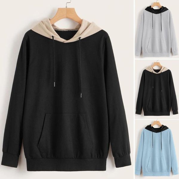 women's hoodies & sweatshirts solid color hooded sweatshirt long-sleeved women long sleeve pocket patchwork pullover strappy hoodie bl, Black
women's hoodies & sweatshirts solid color hooded sweatshirt long-sleeved women long sleeve pocket patchwork pullover strappy hoodie bl, Black