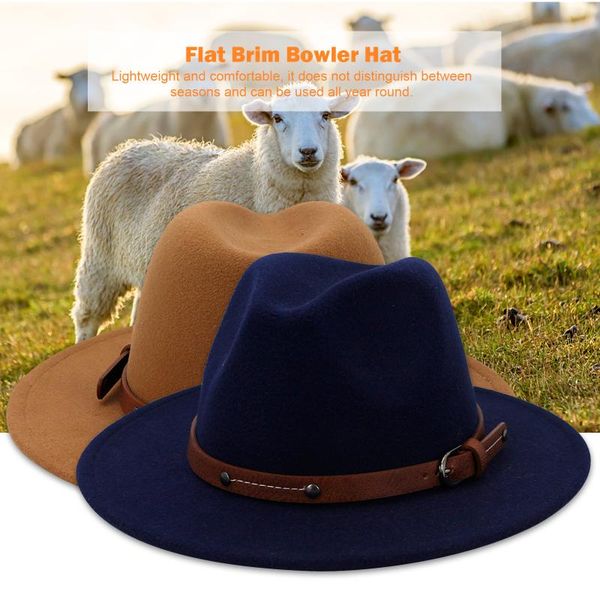 stingy brim hats fedora hat, women wide sun protection hat with belt buckle, vintage lady floppy panama for beach camping, Blue;gray
stingy brim hats fedora hat, women wide sun protection hat with belt buckle, vintage lady floppy panama for beach camping, Blue;gray
