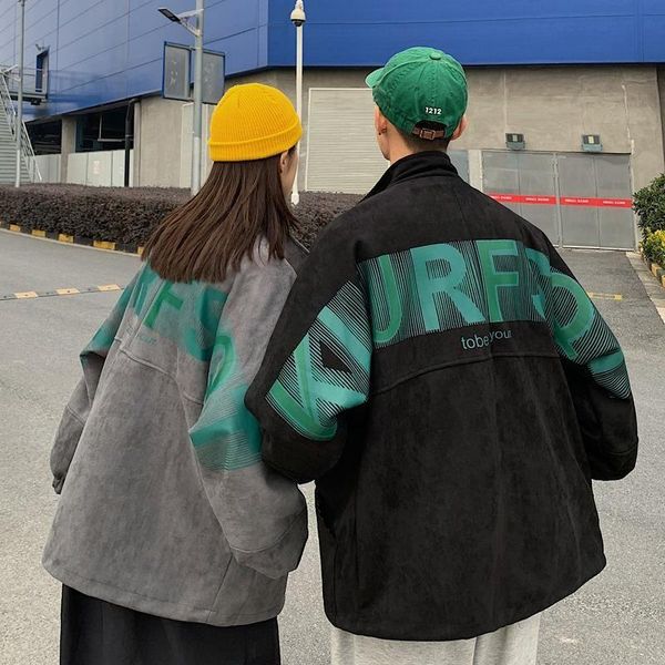men's jackets spring stand collar zipper cardigan oversized jacket 2021 back printing trend couple loose coats harajuku, Black;brown
men's jackets spring stand collar zipper cardigan oversized jacket 2021 back printing trend couple loose coats harajuku, Black;brown