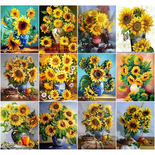 paintings azqsd diy oil painting by numbers sunflowers handmade gift acrylic paint 40x50cm coloring vase home decoration
paintings azqsd diy oil painting by numbers sunflowers handmade gift acrylic paint 40x50cm coloring vase home decoration