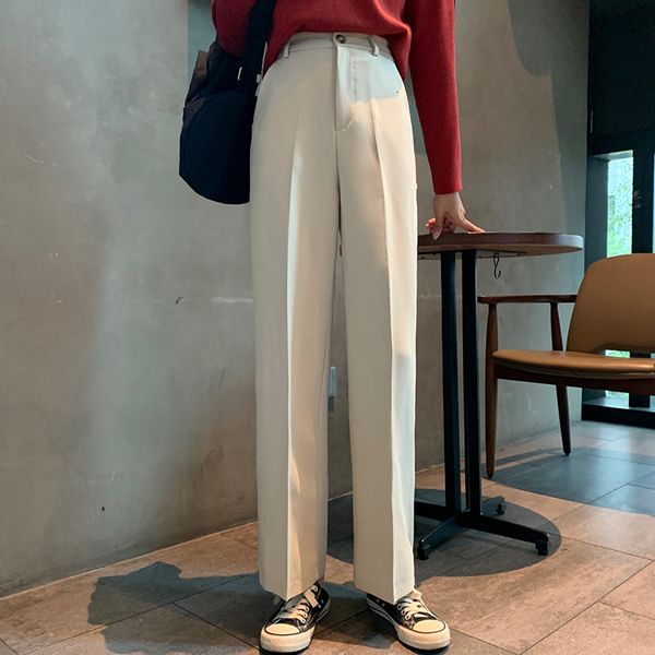 2021 new mulher retas outono primavera cintura alta magro escritrio senhora lpis tornozelo calas s4u7, Black;white
2021 new mulher retas outono primavera cintura alta magro escritrio senhora lpis tornozelo calas s4u7, Black;white
