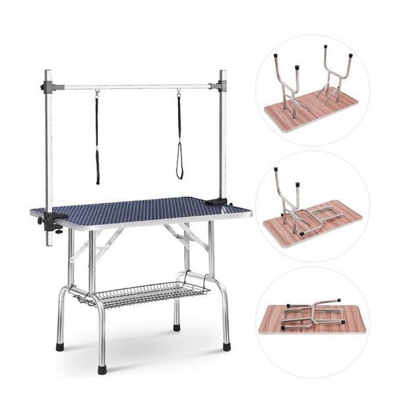 dog apparel pet grooming table shop multifunctional storage scissors cat comb bathing for bathing/trimming/blowing hair/shower
dog apparel pet grooming table shop multifunctional storage scissors cat comb bathing for bathing/trimming/blowing hair/shower