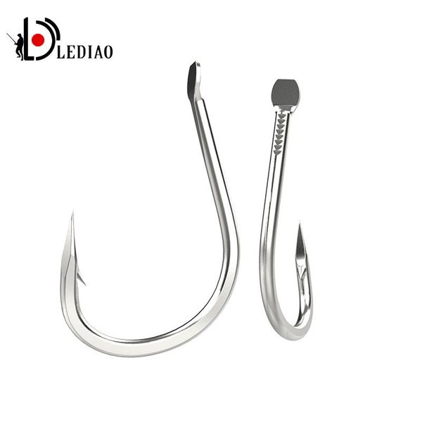 lediao 10pcs fishing hooks barbed hook single fish lure hooks big fish sharp high carbon steel fishing tackle tools accessories
lediao 10pcs fishing hooks barbed hook single fish lure hooks big fish sharp high carbon steel fishing tackle tools accessories