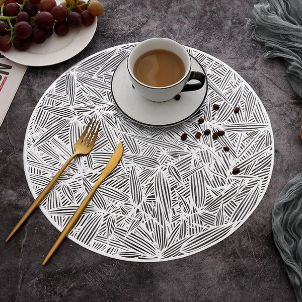 mats & pads pvc bamboo leaves oil resistant non-slip kitchen placemat insulation pad dish coffee cup table mat home decor 51090
mats & pads pvc bamboo leaves oil resistant non-slip kitchen placemat insulation pad dish coffee cup table mat home decor 51090