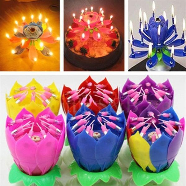 happy birthday cake candle light lotus flower music candles christmas festival wedding party diy cake decoration k qylghr
happy birthday cake candle light lotus flower music candles christmas festival wedding party diy cake decoration k qylghr