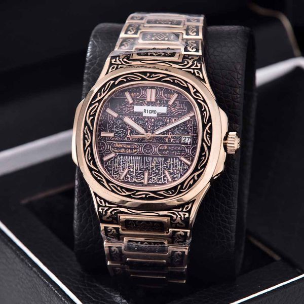 new 2020, men's watch, fashion sports watch, automatic machinery, stainless steel, sapphire glass, fashion carved, butterfly button, Slivery;brown
new 2020, men's watch, fashion sports watch, automatic machinery, stainless steel, sapphire glass, fashion carved, butterfly button, Slivery;brown