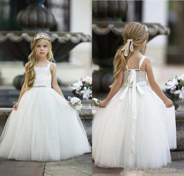 2020 cute ivory flower girl dresses tulle a line square neck first communion dress birthday custom made prom gowns party wear, White;blue
2020 cute ivory flower girl dresses tulle a line square neck first communion dress birthday custom made prom gowns party wear, White;blue