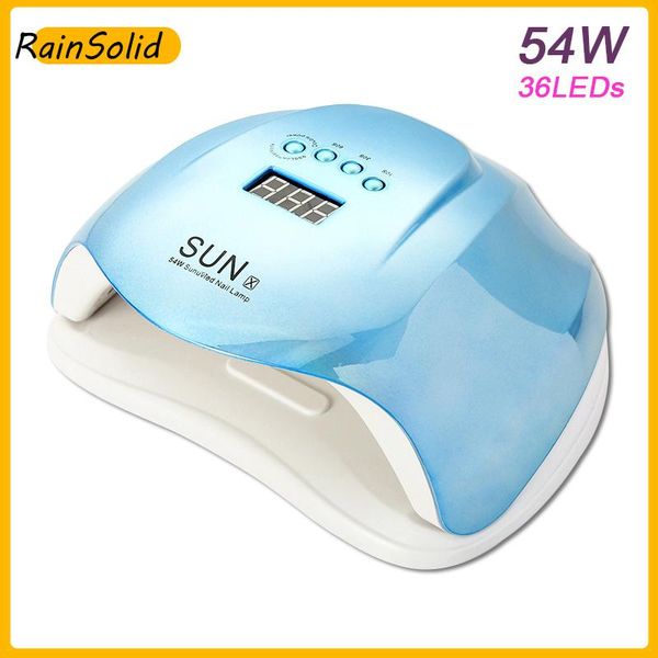 nail dryers sunx dryer machine 54w led uv lamps for curing all gel polish drying with motion sensing manicure pedicure salon tool
nail dryers sunx dryer machine 54w led uv lamps for curing all gel polish drying with motion sensing manicure pedicure salon tool