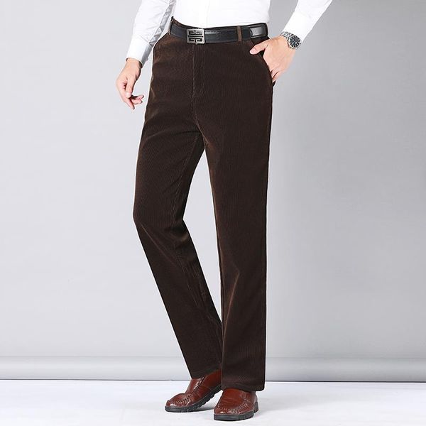 men's pants corduroy brand casual fashion regular fit long mens fashions straight business trousers men clothing, Black
men's pants corduroy brand casual fashion regular fit long mens fashions straight business trousers men clothing, Black