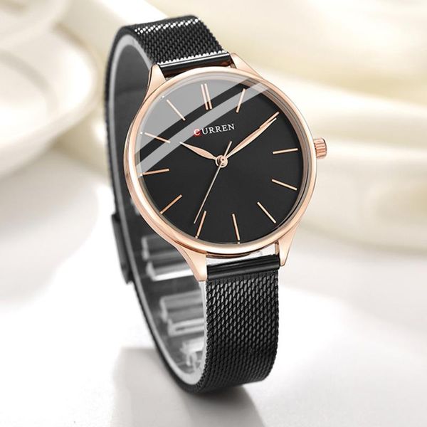 wristwatches curren simple quartz wrist watches for ladies elegant stainless steel bracelet luxury female clock, Slivery;brown
wristwatches curren simple quartz wrist watches for ladies elegant stainless steel bracelet luxury female clock, Slivery;brown