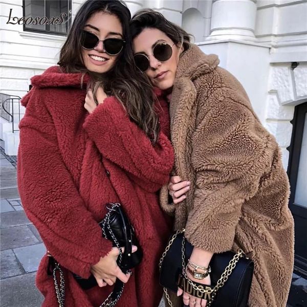 women's wool & blends autumn winter women brown coat long stylish thick warm cashmere jacket casual 2021 female streetwear oversize red, Black
women's wool & blends autumn winter women brown coat long stylish thick warm cashmere jacket casual 2021 female streetwear oversize red, Black