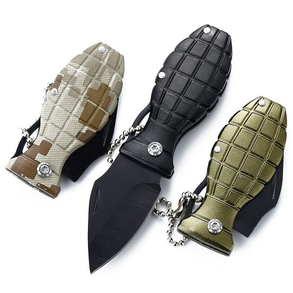 grenade shape knife hardness folding knife field survival multi-function self-defense outdoor knife 
grenade shape knife hardness folding knife field survival multi-function self-defense outdoor knife