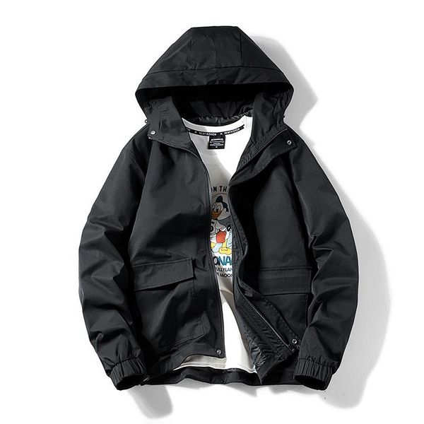 men's jackets hawaifish brand jacket men 2021 autumn hooded wild youth trend jaqueta masculina casual outerwear male, Black;brown
men's jackets hawaifish brand jacket men 2021 autumn hooded wild youth trend jaqueta masculina casual outerwear male, Black;brown