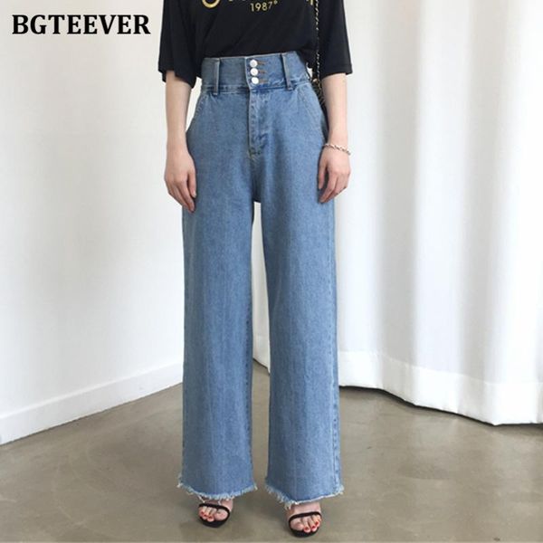 women's jeans bgteever fashion high waist buttons women summer straight loose denim pants capris femme vintage female 2021, Blue
women's jeans bgteever fashion high waist buttons women summer straight loose denim pants capris femme vintage female 2021, Blue