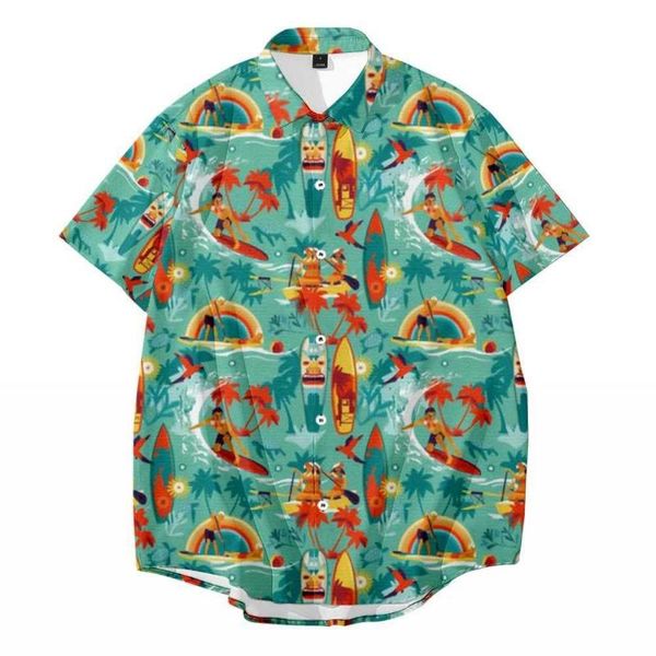 men's casual shirts brand shirt beach style plus size printing summer hawaiian vacation loose short-sleeve for men, White;black
men's casual shirts brand shirt beach style plus size printing summer hawaiian vacation loose short-sleeve for men, White;black