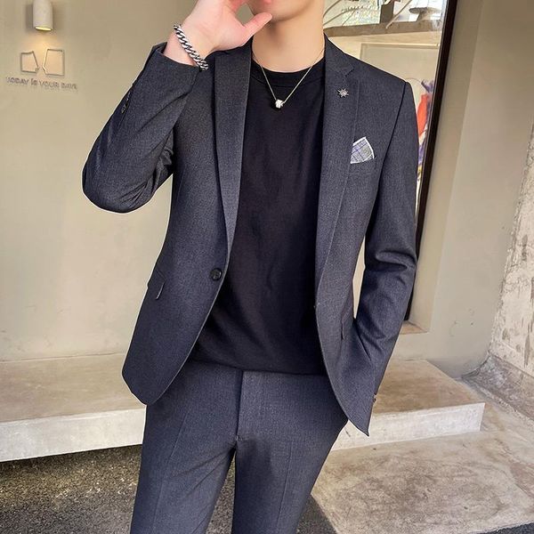 men's suits & blazers (jacket+pants)2021men's suit fashion formal business slim fit 2-pieces pant tuxedo wedding men groom, White;black
men's suits & blazers (jacket+pants)2021men's suit fashion formal business slim fit 2-pieces pant tuxedo wedding men groom, White;black