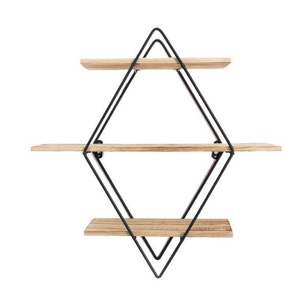 hooks & rails creative living room diamond iron floating wall shelf hanging wooden shelves for books metal stand decoration bedroom items
hooks & rails creative living room diamond iron floating wall shelf hanging wooden shelves for books metal stand decoration bedroom items