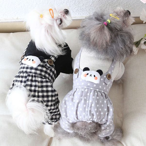 ysgj 2020 autumn and winter red panda star lattice four legged dog suit pet thickened cotton
ysgj 2020 autumn and winter red panda star lattice four legged dog suit pet thickened cotton