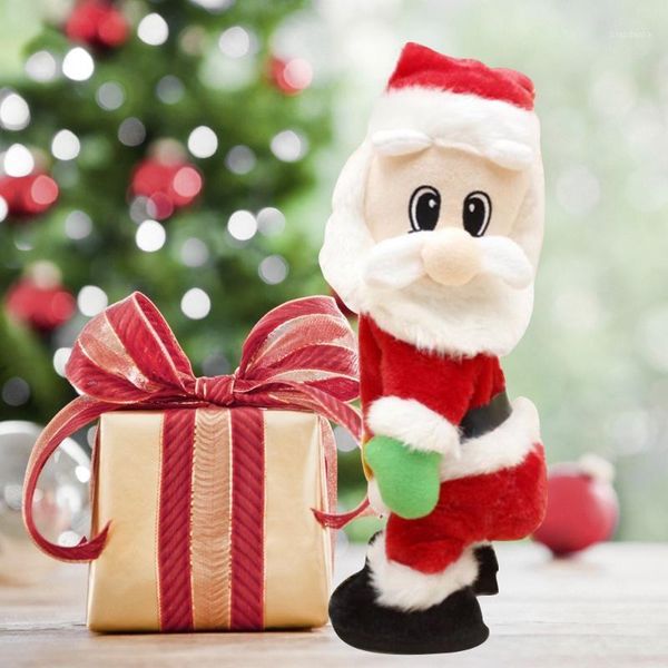 christmas decorations electric doll hip-shaking dancing santa claus funny xmas toys for kids children birthday gift home year decoration
christmas decorations electric doll hip-shaking dancing santa claus funny xmas toys for kids children birthday gift home year decoration
