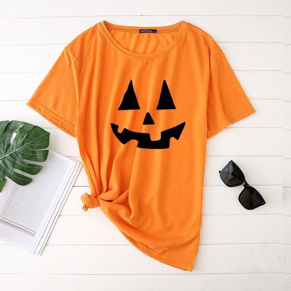 seeyoushy pumpkin smile printing women's t-shirt fashion short sleeve funny tees t shirts for woman halloween party clothes 2021, White
seeyoushy pumpkin smile printing women's t-shirt fashion short sleeve funny tees t shirts for woman halloween party clothes 2021, White