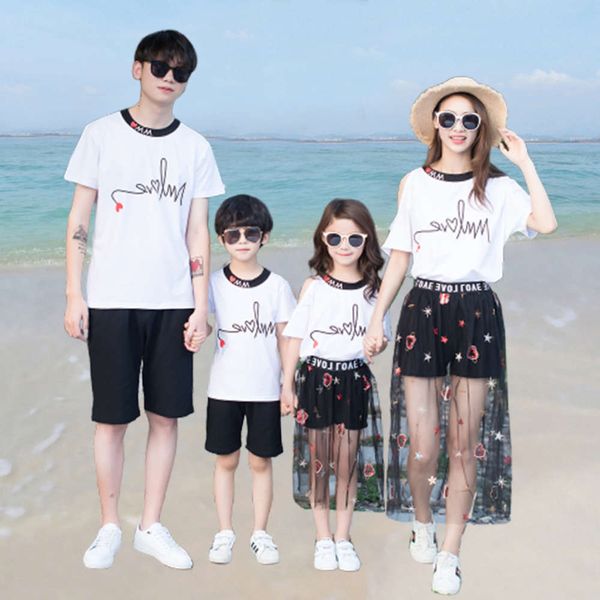 parents children's cloth mother and son's family three four seasons women's suit foreign sle 2021 new summer father couple ma, Blue
parents children's cloth mother and son's family three four seasons women's suit foreign sle 2021 new summer father couple ma, Blue
