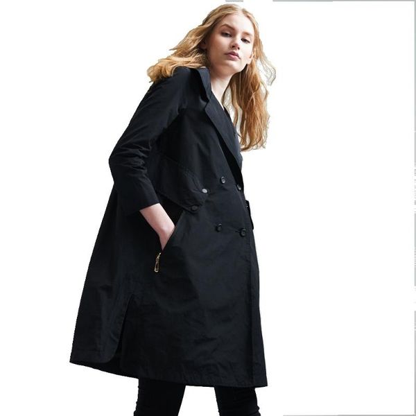 women's trench coats 2021 spring and autumn women 's fashion european american loose windbreaker ef1028, Tan;black
women's trench coats 2021 spring and autumn women 's fashion european american loose windbreaker ef1028, Tan;black