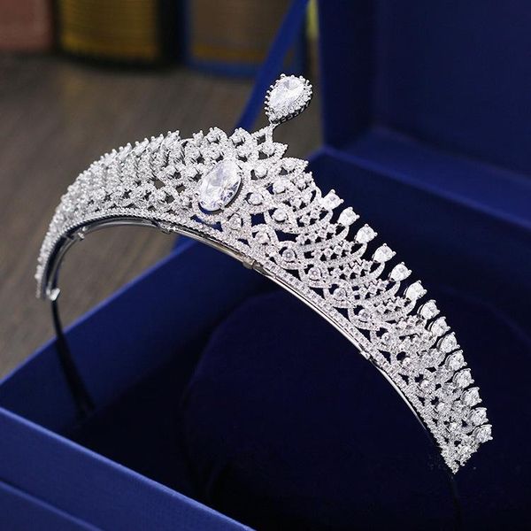 hair clips & barrettes paved zircon crown full cubic zirconia tiara cz tiaras vintage bridal diadem wedding accessories coroa noiva wigo1177, Golden;silver
hair clips & barrettes paved zircon crown full cubic zirconia tiara cz tiaras vintage bridal diadem wedding accessories coroa noiva wigo1177, Golden;silver