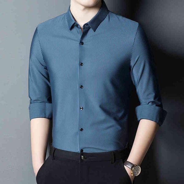 men's polos purple pinestriped business work shirts for mens office wear social dress blue large size husband father clothes sdqk, White;black
men's polos purple pinestriped business work shirts for mens office wear social dress blue large size husband father clothes sdqk, White;black
