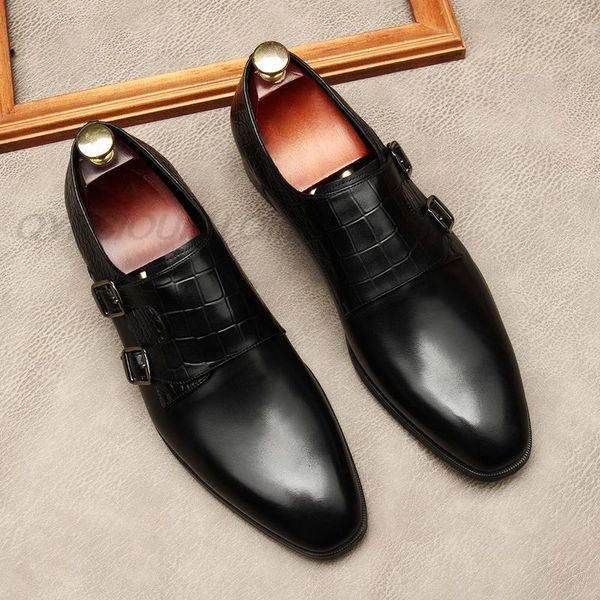 dress shoes european gentleman monk strap formal genuine leather square head men loafers black male party wedding shoe 4wnj
dress shoes european gentleman monk strap formal genuine leather square head men loafers black male party wedding shoe 4wnj